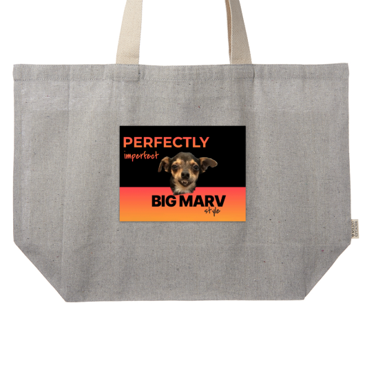 BIG MARV TOTE BAG w/ PERF IMPERF LOGO