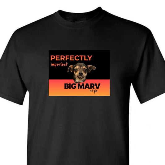 BIG MARV UNISEX T-SHIRT (PERF IMPERF)