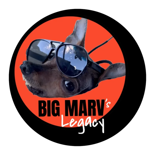 CIRCLE STICKER - BIG MARV'S LEGACY 3"