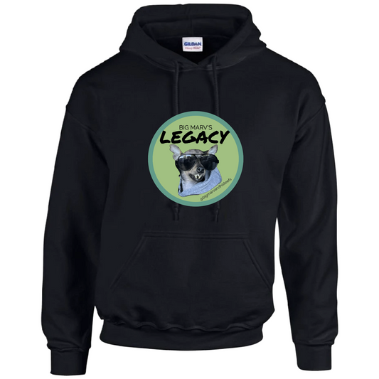 BIG MARV UNISEX HOODIE SWEATSHIRT - GREEN LEGACY