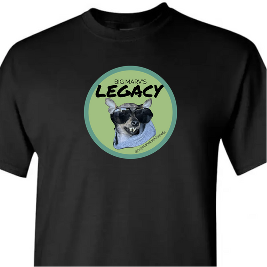 BIG MARV UNISEX T-SHIRT (GREEN LEGACY)
