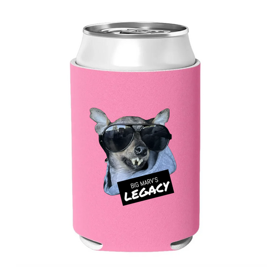 BIG MARV KOOZIE - REGULAR SIZE CAN (PINK LEGACY)